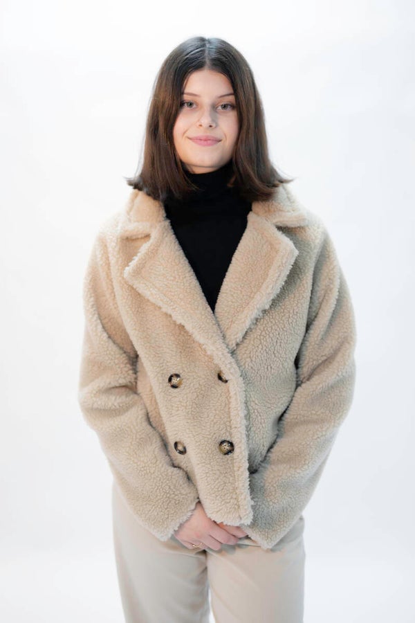Margot teddy coat I beige