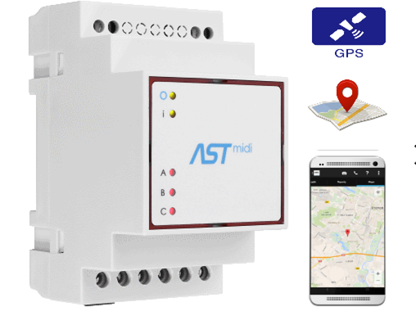 Zegar astronomiczny ASTmidi GPS antena wbudowana, cena netto