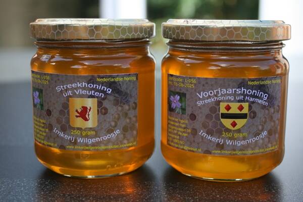 honing 450 gram en 250 gram