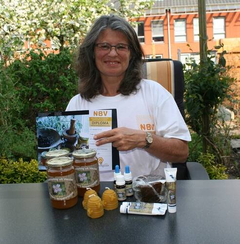 Ingvild als specialist bijenproducten met al onze eigen producten