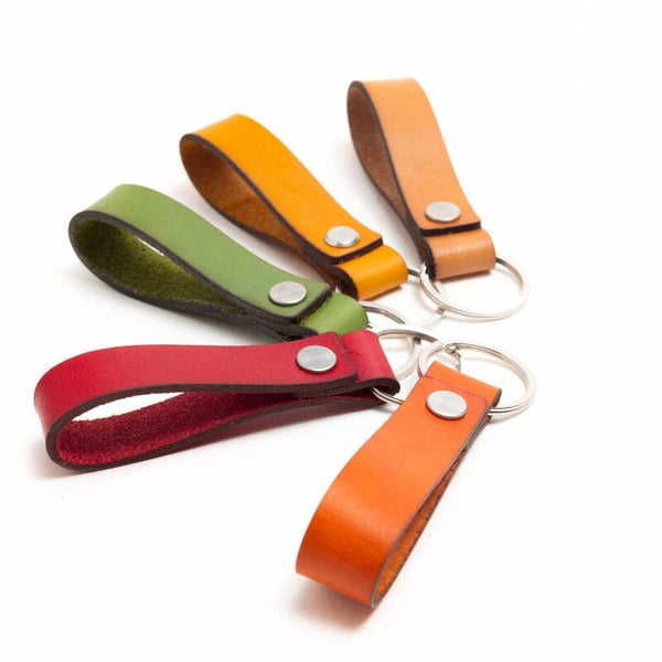 Schlüsselanhänger Leder
