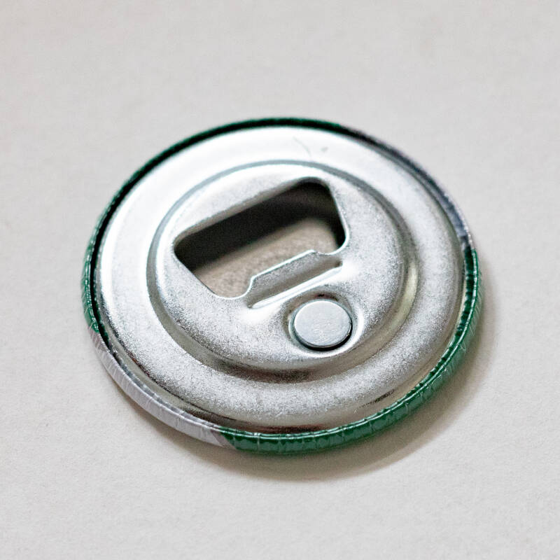 Fotomagnet Flaschenöffner Ø59mm mit Wunschfoto