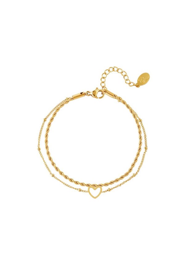 Armband Lovely goud