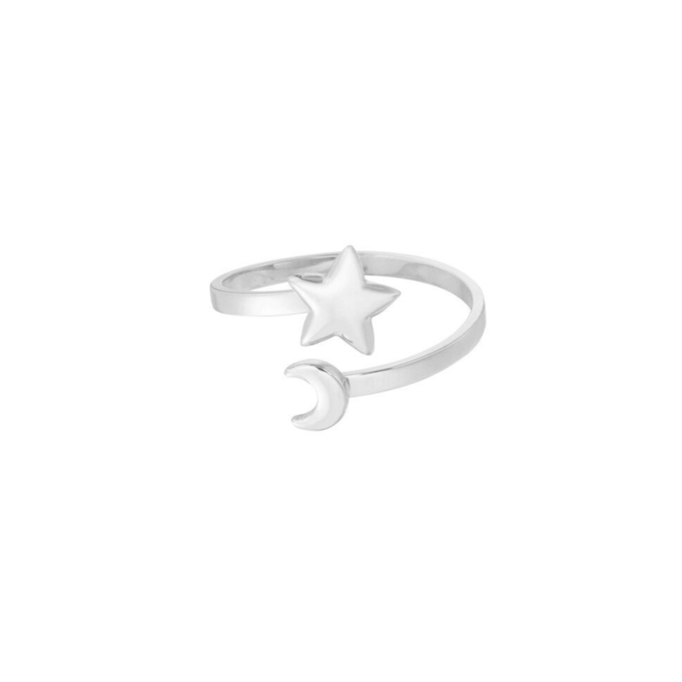 Ring Nightsky zilver