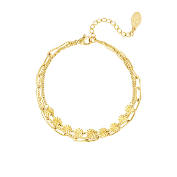 Armband Layerd goud