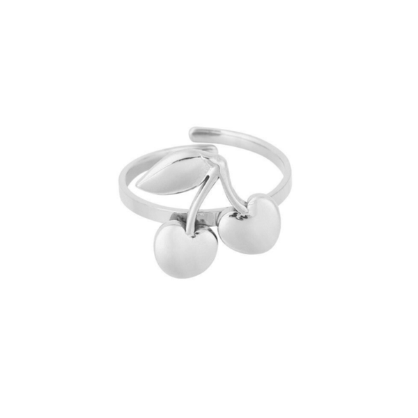 Ring Cherry zilver