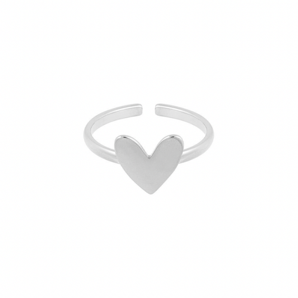 Ring Mini Heart zilver
