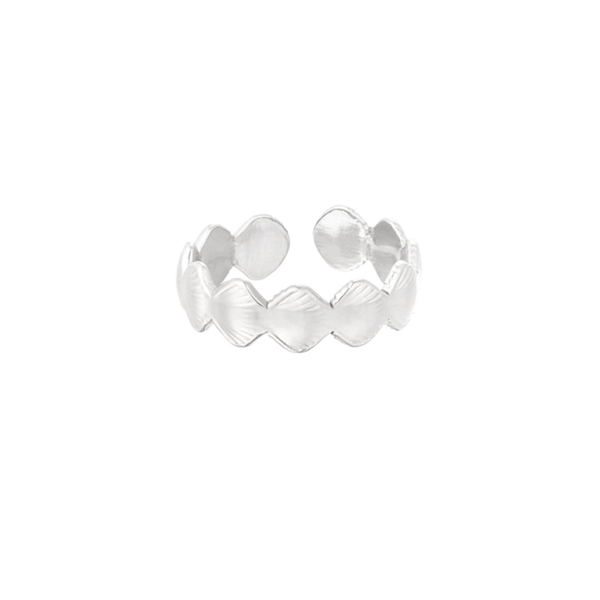Ring Little Shell zilver