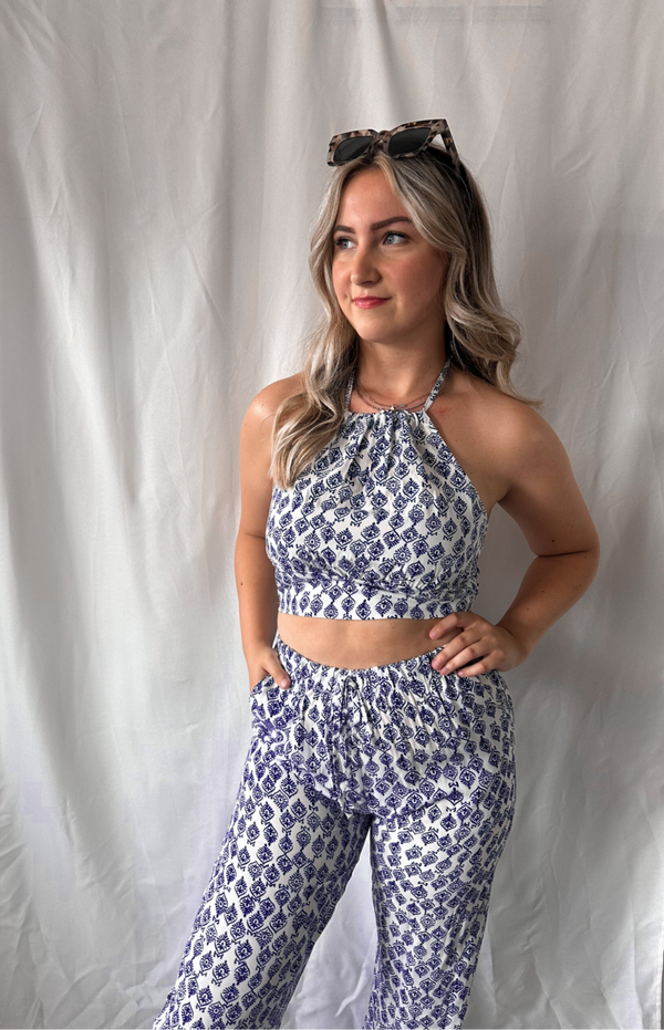 Ibiza set blauw