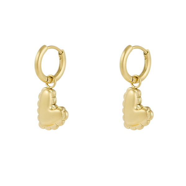 Oorbellen Pure Heart goud