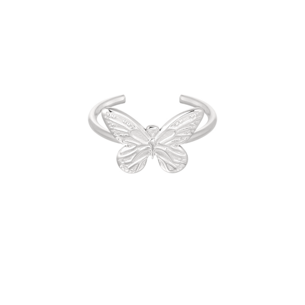 Ring Butterfly zilver