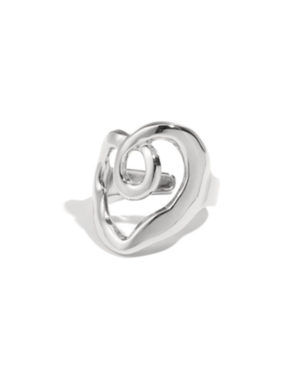 Ring Heartbreaker zilver