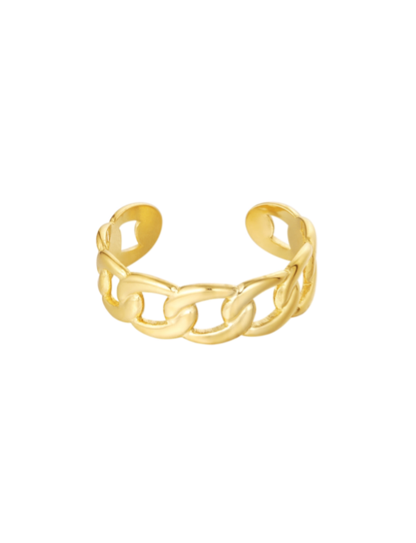 Ring Chain goud