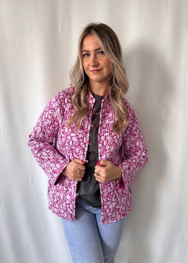 Jacket Pink Flower