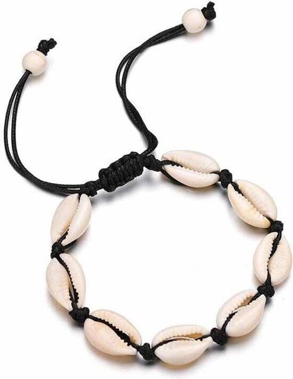 Armbandje Beach zwart