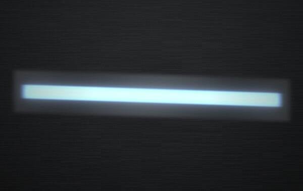 RGB-Lichtleiste – Lösung: Gleichmäßige Mischfarbe, Mischzone verlängert