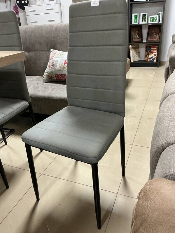 Silla tela gris