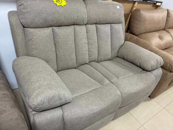 -sofá relax dos plazas gris
