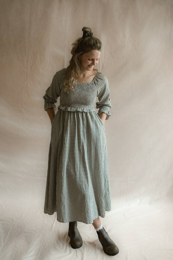 Cotton Linen Dress Phebe
