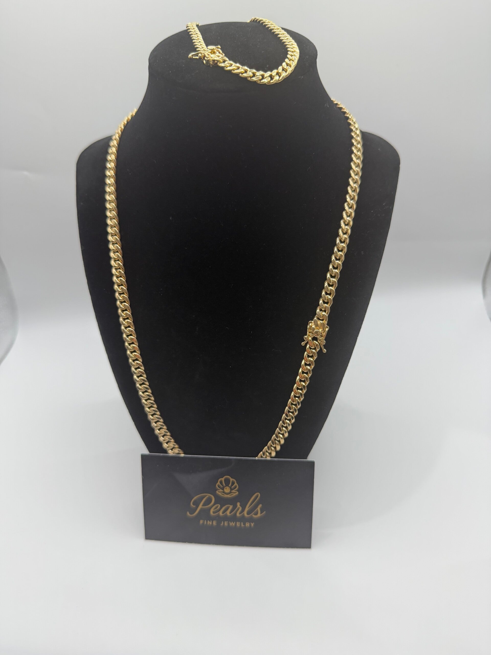 Italian Hollow Miami Cuban Chain “22”