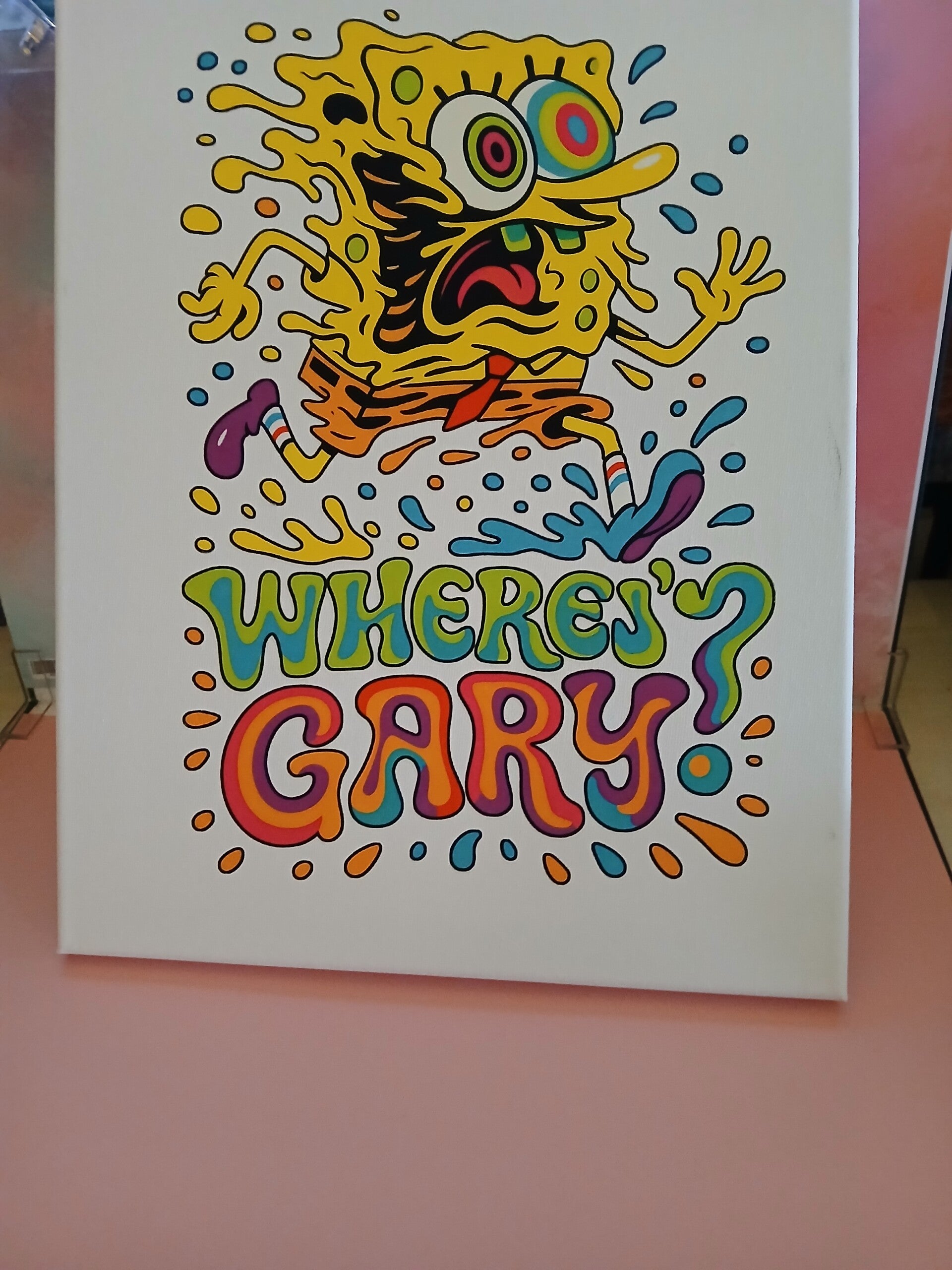 SpongeBob canvas print