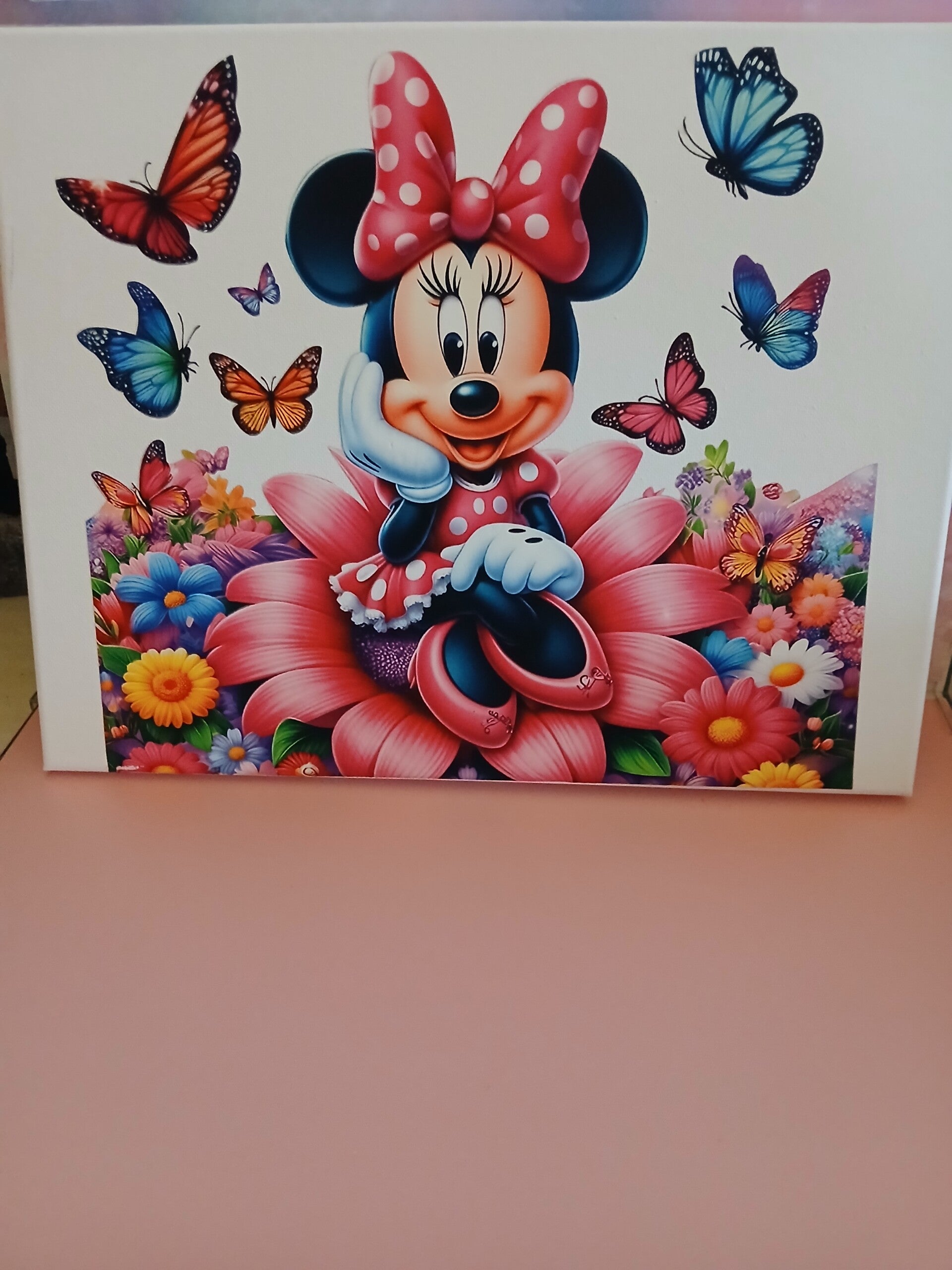 Minnie mouse canvas