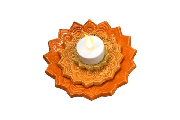 Workshop Keramiek - Mandala theelichthouder