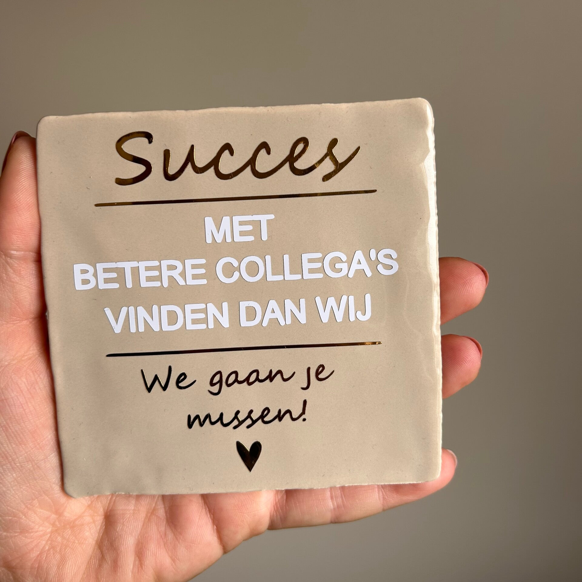 Afscheid collega