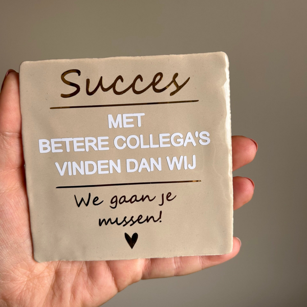 Afscheid collega