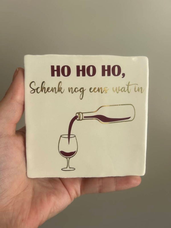 🍷 Ho ho ho, schenk nog eens wat in