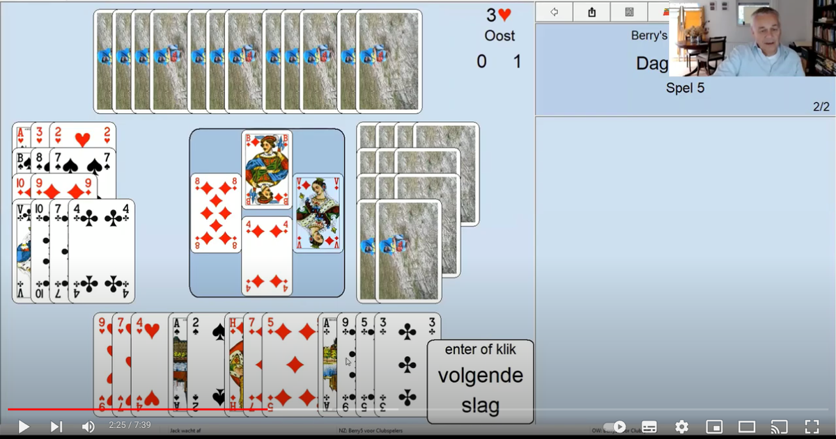 Speel bridge met Berry / Extra | BridgeThuis