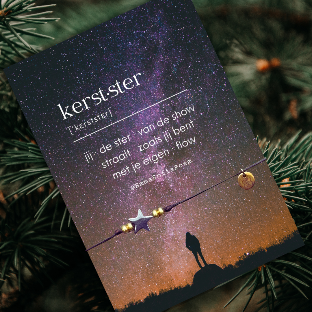 De ster van de show | Goud-Zwart