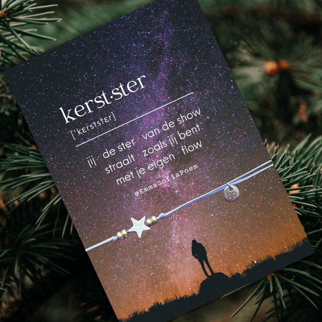 De ster van de show | Zilver-Blauw