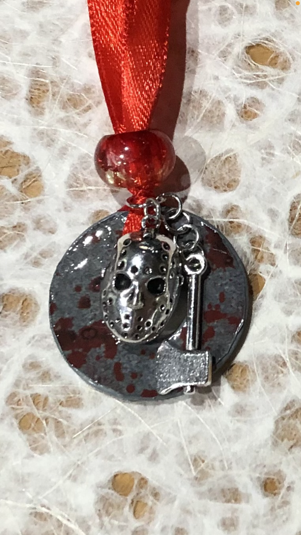 Halloween Washer Necklace