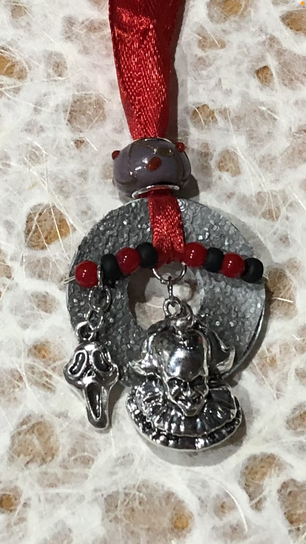 Halloween Washer Necklace