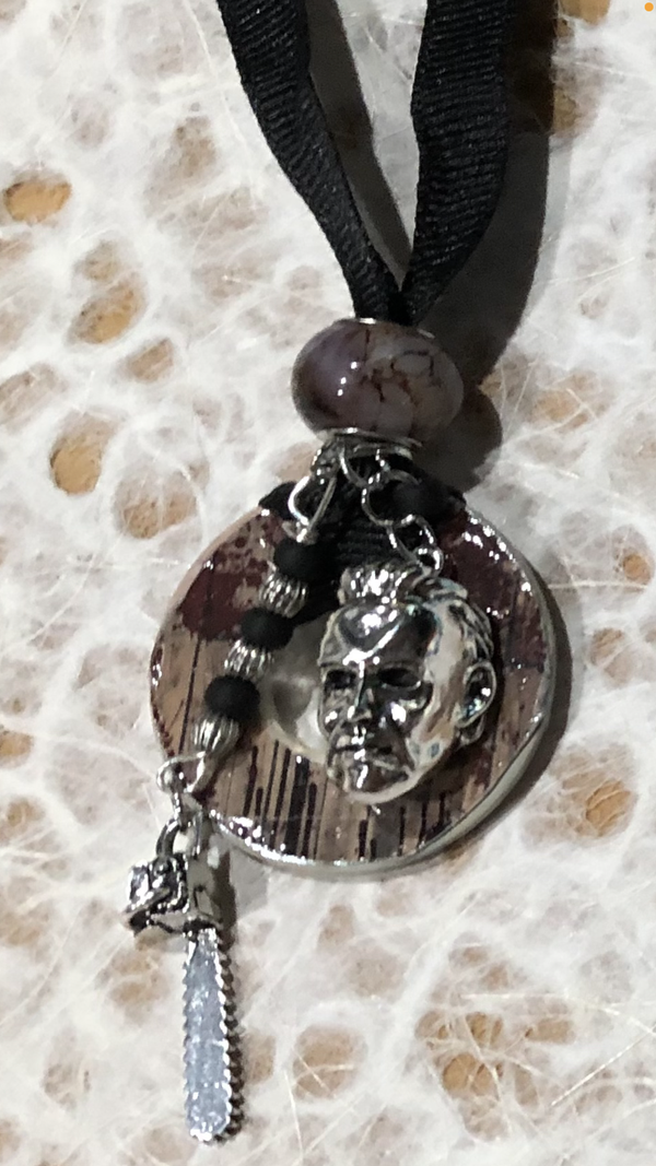 Halloween Washer Necklace