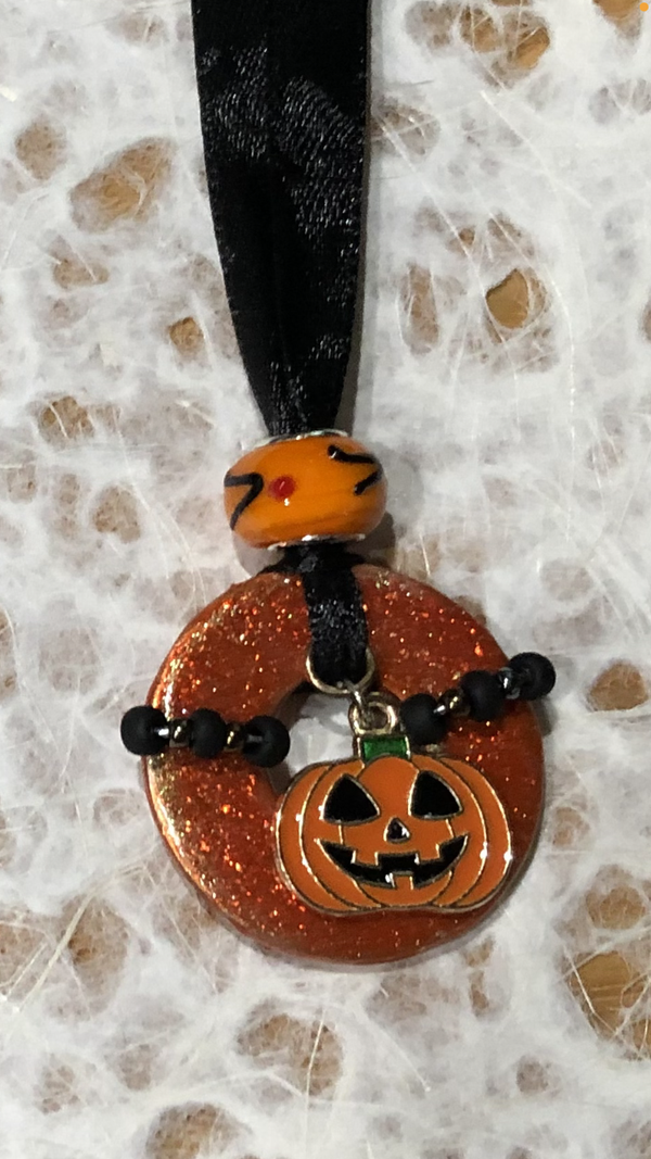 Halloween Washer Necklace
