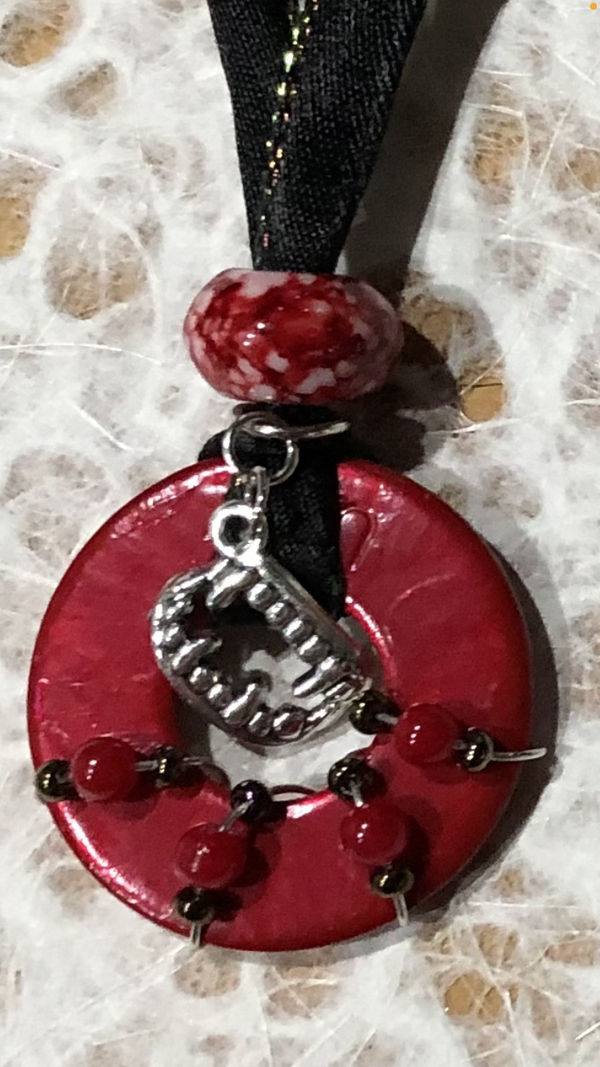 Halloween Washer Necklace