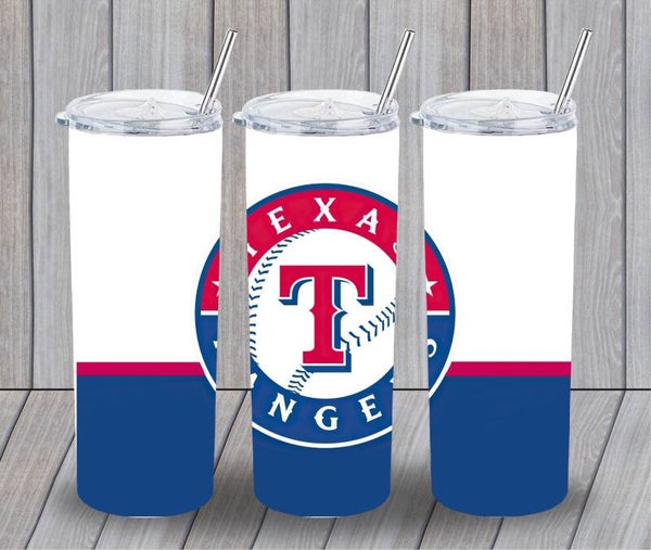 Tumbler- Texas Rangers