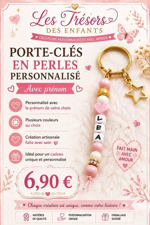 Porte clés prénom