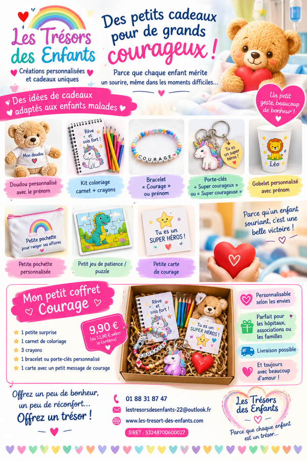 Coffret  complet cadeau courage