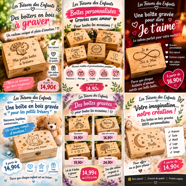 Boite en bois