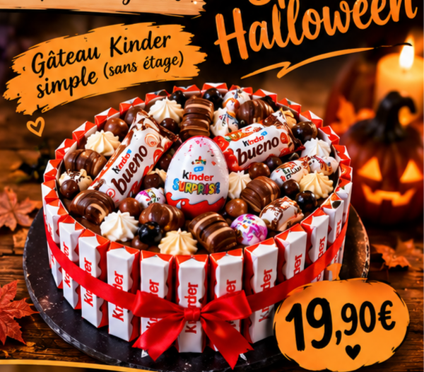Gâteau Kinder simple