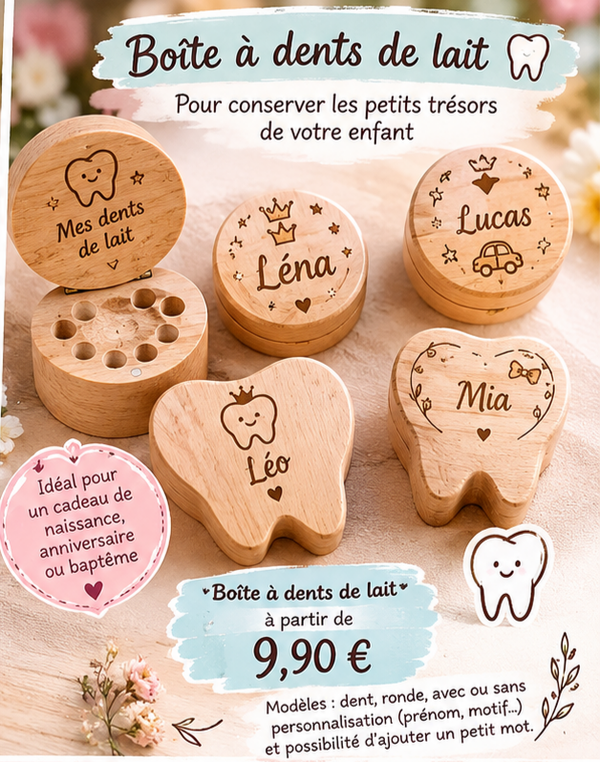 Boite dent de lait