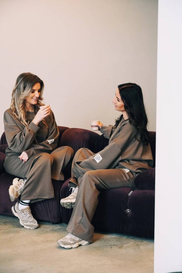 Comfy pak donker taupe