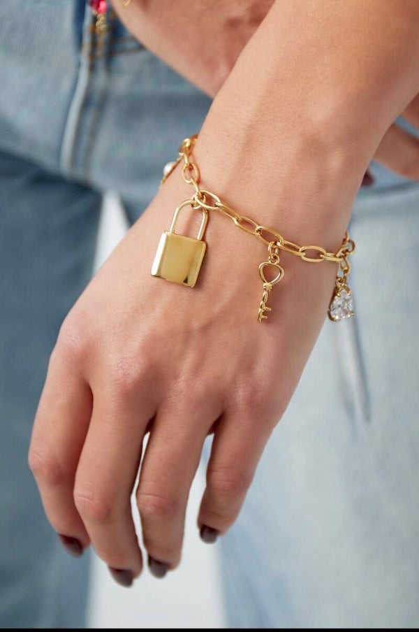 Key to my heart bracelet