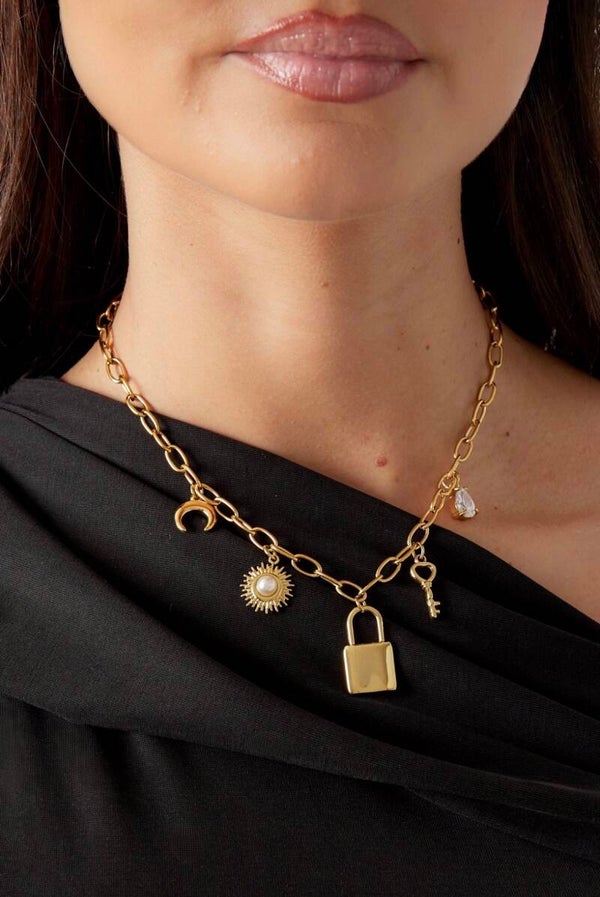 Key to my heart necklace