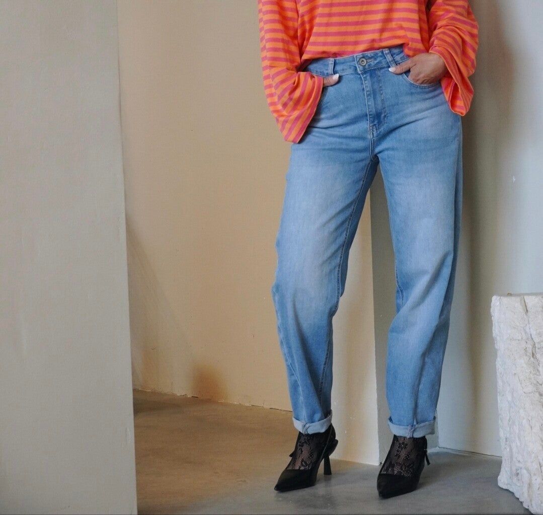 Jeans relaxte straight fit