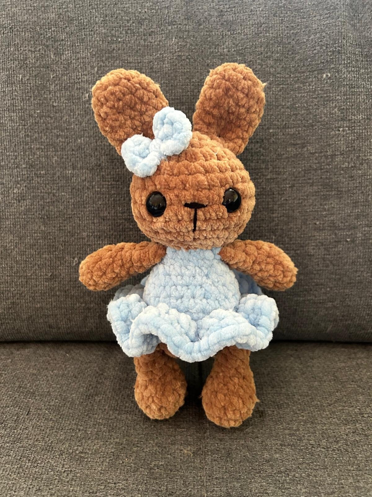 Hase gehäkelt - handgefertigter Kuschelfreund