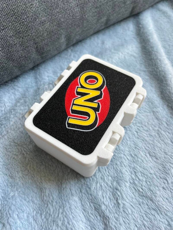 UNO Kartenbox mit Kartenhalter